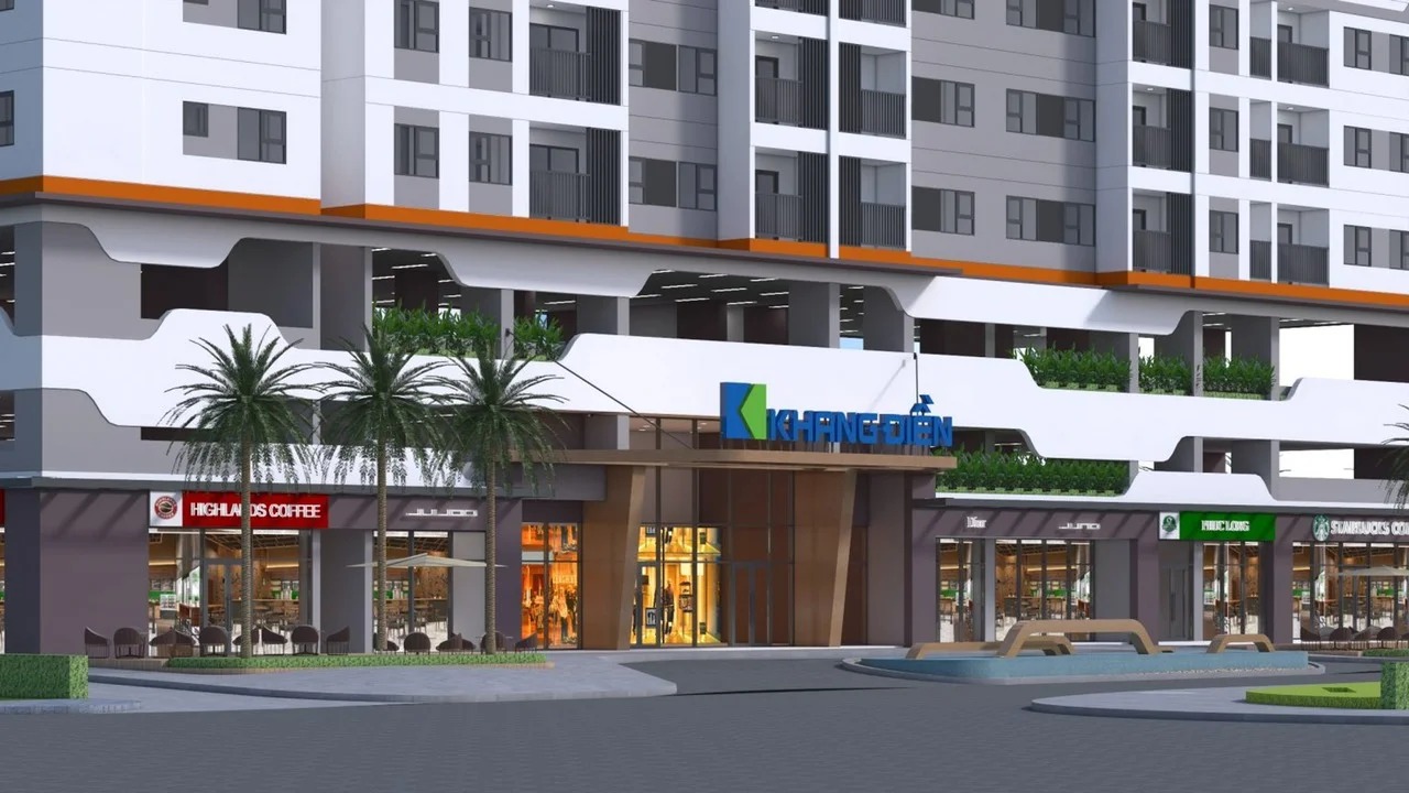 Shophouse dự án The Privia Khang Điền